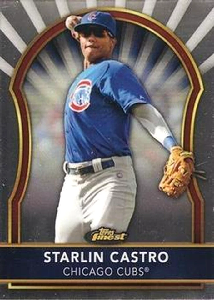 2011 Finest #33 Starlin Castro Chicago Cubs - Image 1 of 1
