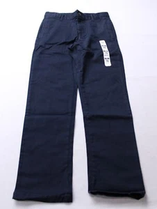The Children's Place Boy's Uniform Stretch Straight Chino Pants MH7 Navy Size 10 - Picture 1 of 4