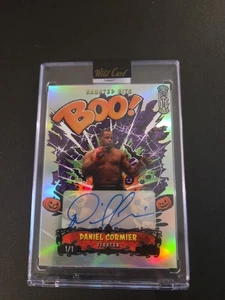 2025 Wild Card Haunted Hits Daniel Cormier BOO! Color Match Auto True 1/1 MMA - Picture 1 of 4