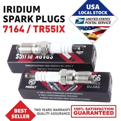 8x Iridium IX Spark Plugs For Ford Transit Connect 2.0L 2010-2011 2012-2013 OEM - Image 1 of 4