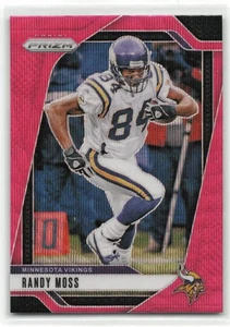2024 Panini Pink Wave Prizm Randy Moss #192 Minnesota Vikings - Picture 1 of 2