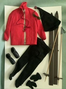 DE COLECCIÓN BARBIE 1963 KEN SKI CHAMPION MODA COMPLETA #798 - Imagen 1 de 7
