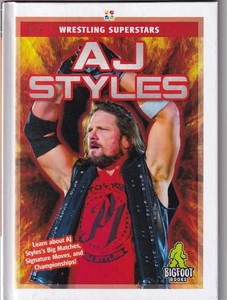 AJ Styles 2020 WWE Pro Wrestling Superstar Book Wrestler TNA AEW Wrestler - Picture 1 of 9
