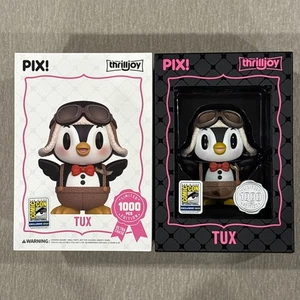 Thrilljoy Pix! Figura 1000 Pix 2025 SDCC Tux the Penguin Mascot Edición Limitada - Imagen 1 de 11