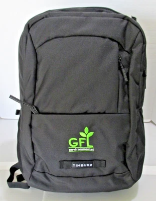 NWT Timbuk2 Parkside Eco Backpack Black Company  Logo Laptop NEW Bag Messenger - Image 1 of 4