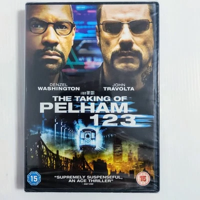 DVD Action The Taking Of Pelham 123 2009 Denzel Washington John Travolta Thrille - Image 1 of 4