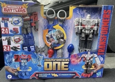 Transformers One Robot Battlers Optimus Prime y Megatron - Nuevo G83 Foto 1 de 3