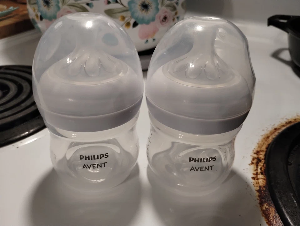 Juego de biberón anticólicos Philips Avent 4 oz plástico transparente Foto 1 de 1