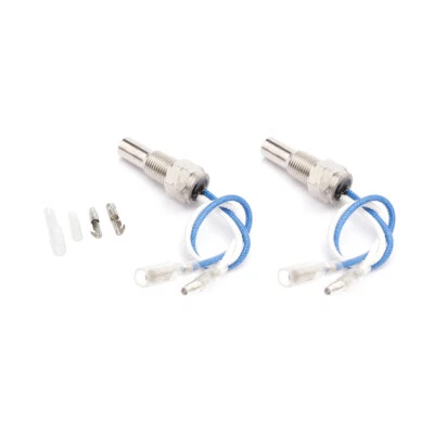 2Pcs Universal Oil Water Temperature Temp Auto Gauge Sensor Sender Probe 1/8 NPT - Image 1 of 4