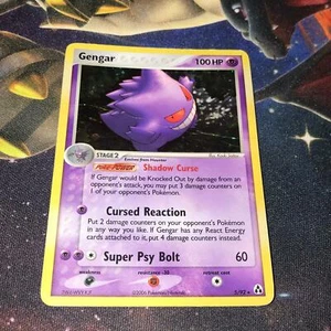 Gengar ~ 5/92 ~ Holo ~ LEGEND MAKER ~ HEAVY PLAY ~ Pokemon Card - Picture 1 of 5