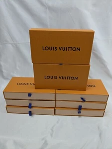 Louis Vuitton Gift Box Packaging Dust Box for long wallet Set of 8 F/S C2 - Picture 1 of 10