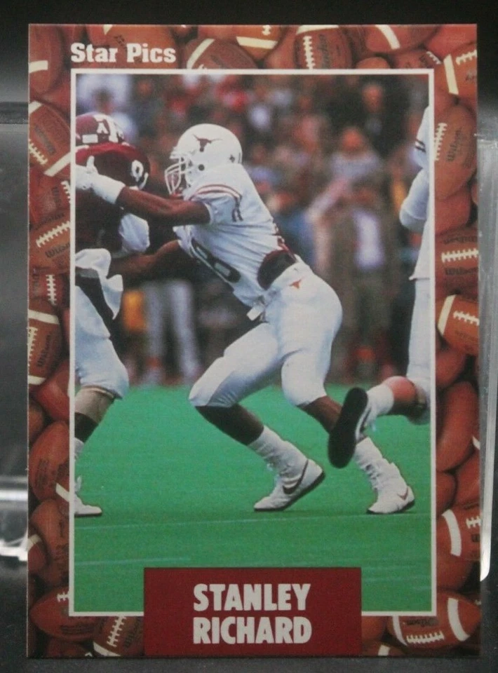 1991 Star Pics #86 - Stanley Richard (Texas Longhorns) - Image 1 of 1