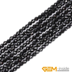 Natural Grade AAA Assorted Stones Faceted Round Beads For Jewelry Making 15" - Picture 1 of 439