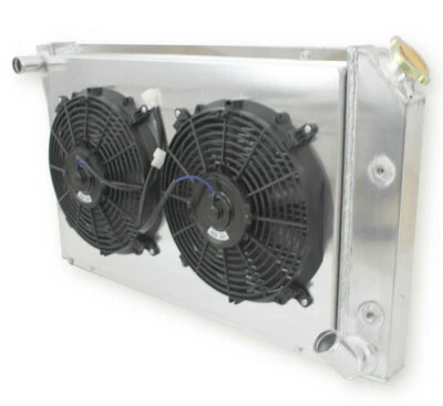 For 1977-1982 Chevy Corvette Chevrolet 5.0 3 Row Aluminum Radiator & Shroud &Fan - Image 1 of 4