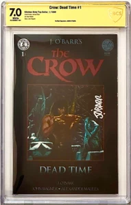 THE CROW: DEAD TIME #1 SGINED BY JAMES O'BARR CBCS 7.0 NOT CGC SS - Picture 1 of 1