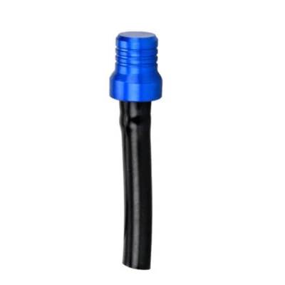 Blue Fuel Gas Tank Cap Air Vent Breather Valve Hose Tube for ATV Motorcycle - Image 1 of 2