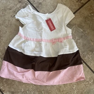 Gymboree NEW Ice Cream Social Easter Top Shirt Girls neopolitan Sz 12 - Picture 1 of 5