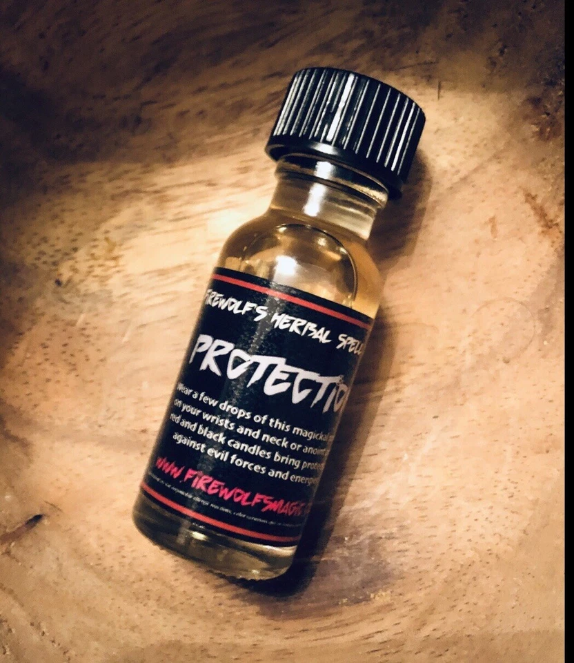 Защитное ритуальное заклинательное масло — ручной работы, органическое, колдовство, худу, викка - Изображение 1 из 1
