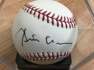 President Bill Clinton signed MLB baseball. Exact In Person photo proof Rawlings - Picture 1 of 12