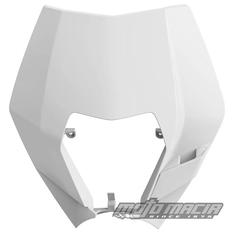 POLISPORT  HEADLIGHT MASK KTM WHITE KTM 350 EXC-F 2012-2013 KTM 500 XCF-W — 第 1/1 张图片