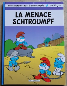 Les Schtroumpfs ; T 20 La Menace Schtroumpf  PEYO éd Le Lombard rééd - Imagen 1 de 3