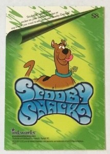 2003 Scooby Doo Mysteries And Monsters Sticker Card # S8 SCOOBY DOO Snacks 