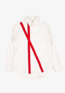 Yohji Yamamoto Pour Homme Men Shirt Detailed Size 3/Large - Picture 1 of 6