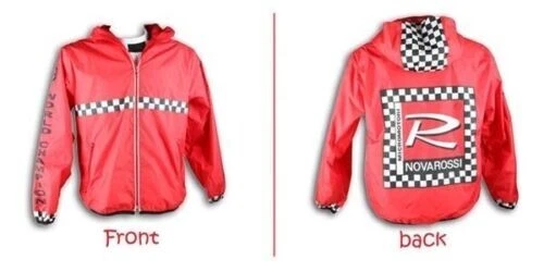 NOVAROSSI K-WAY 100% POLIESTERE IMPERMIABILE E TRASPIRANTE TAGLIA L-XL-XXL-XXXL - Immagine 1 di 1