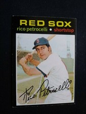 1971 Topps Baseball Card # 340 Rico Petrocelli - Boston Red Sox (EX)