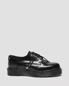 Dr. Martens Zeffir 5-eye Leather Bex Classic Shoes Black - Picture 1 of 7