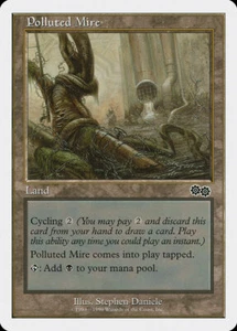 1x Polluted Mire - LP - Battle Royale - SPARROW MAGIC - mtg -  - Picture 1 of 1