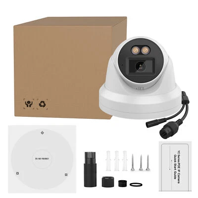 Hikvision Compatible ColorVu IR 8MP 4K Security POE IP camera Factory Direct UK - Image 1 of 4