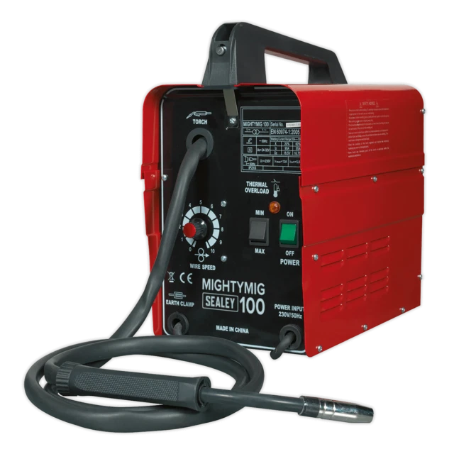 Sealey MIGHTYMIG100 100Amp 230V Professional No-Gas MIG Welder