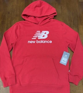NWT New Balance Teen Boy Youth Long Sleeve Hoodie RED XLarge Sz 18/20 - Picture 1 of 1