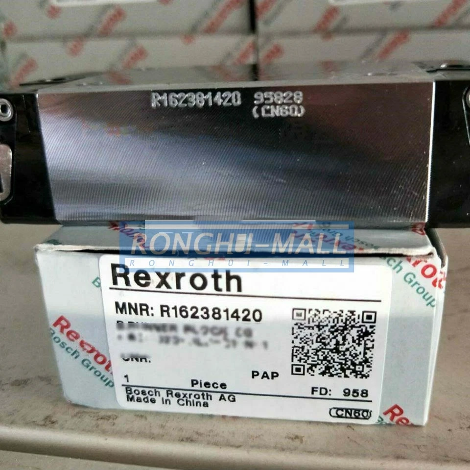 1PCS For Rexroth linear guide carriage R162381420 RUNNER BLOCK BALL BEARING