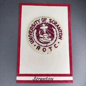 University Of Scranton PA ROTC Pennsylvania 2 3/4" Patch - Picture 1 of 3