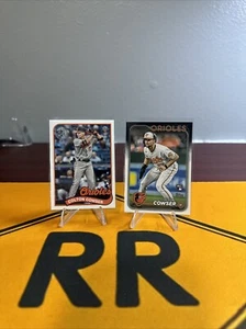 2024 Topps Series 1 Colton Cowser '89 Topps 35th Anniversary RCs (2) - Picture 1 of 9