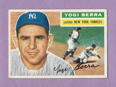 1956 Topps #110 Yogi Berra HOF New York Yankees attractive card $300 - Image 1 of 2