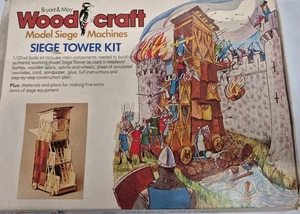  1:32 Mittelalter Kreuzritter Belagerungsturm Woiden Bau Angebote immer eingeladen - Bild 1 von 8