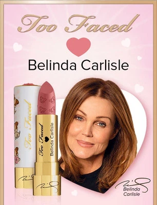 RARE Too Faced x Belinda Carlisle Lipstick - Limited Edition NIB - Imagem 1 de 4
