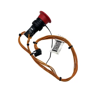 3HAC032324-001 stop switch w/wiring plug harness for ABB Robot IRC5 controller - Picture 1 of 18