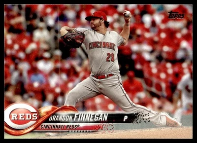 2018 Topps Brandon Finnegan Cincinnati Reds #301 - Image 1 of 2