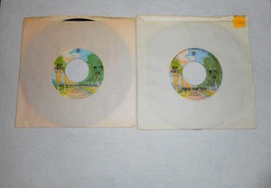 DEEP PURPLE "SMOKE ON THE WATER" 45 RPM #7710 W. BROS. 197 (2) RECORD LOT. - Picture 1 of 4