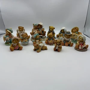 Lotto di 13 figurine Hamilton Cherished Teddies con scatole e documenti - Foto 1 di 23