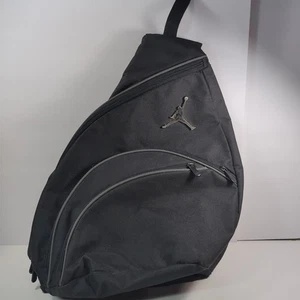 Nike Air Jordan Jumpman Rucksack Sling Premium Schwarz Gym Squad Taschen Selten  - Bild 1 von 12