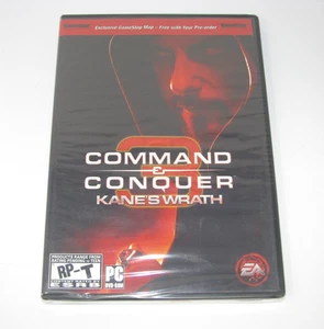 Command & Conquer 3 Kane's Wrath PC Pre-Order Disc factory sealed - Picture 1 of 2