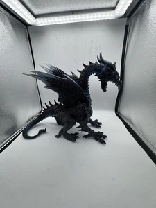 Pan Asian Creation Home Depot Blue Dragon Halloween Prop Works Eyes Light Up 19” - Picture 1 of 20