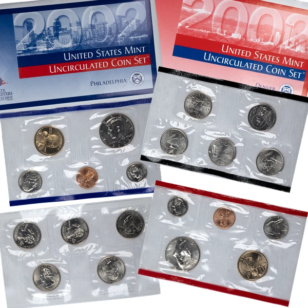 2002 U.S. Mint Uncirculated Set in Original Sealed Packaging U02 Free Shipping - Image 1 of 1