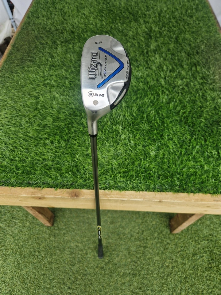 Ram Wizard Evolution 18* Hybrid - Regular Flex Graphite Shaft - Left Handed - Image 1 of 4