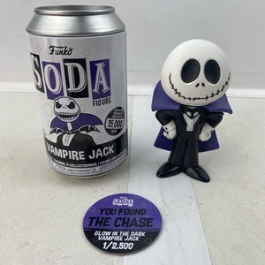 Funko Soda Jack Skellington Vampire Chase Glow in the Dark 1/2.500 Chase - Foto 1 di 14